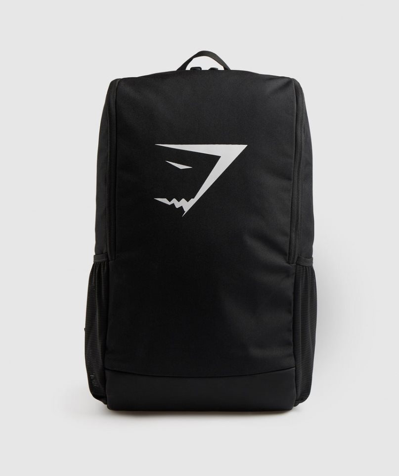 Gymshark Sharkhead Backpacks Black | NZ 1SZHUB